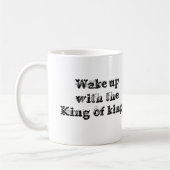 Frühstück mit Jesus Kaffeetasse (Links)