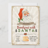 Frühstück mit Sankt-Party Einladung (Vorderseite)