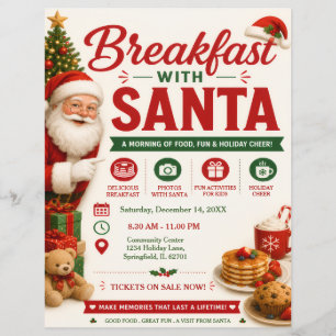 Frühstück mit Santa Flyer