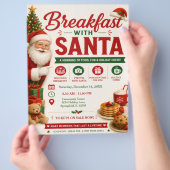 Frühstück mit Santa Flyer (Hand)