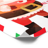 Frühstück mit Santa School Veranstaltungsvorlage Poster (Ecke)