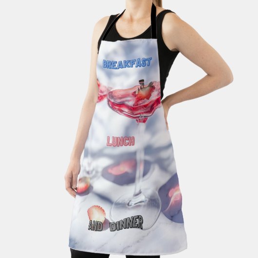 Frühstück, Mittag- und Abendessen Schürze (InSitu)