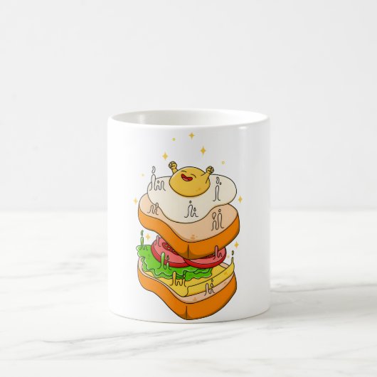 Frühstück morgens kaffeetasse (Mittel)