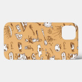 Frühstück Muster 2 Case-Mate iPhone Hülle (Rückseite (Horizontal))