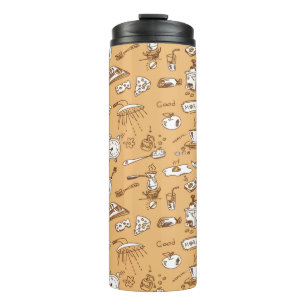 Frühstück Muster 2 Thermosbecher