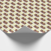 Frühstück Pancakes Flapjack Kurz Stack Sirup Geschenkpapier (Ecke)