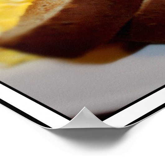 Frühstück Pile Poster (Ecke)