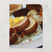 Frühstück Pile Postkarte (Vorderseite)