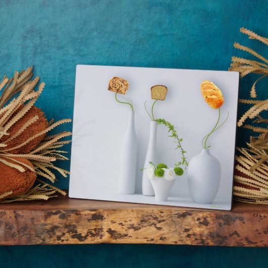 Frühstück Plaque Fotoplatte (Seite)