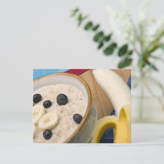 Frühstück Postkarte (Stehend Vorderseite)