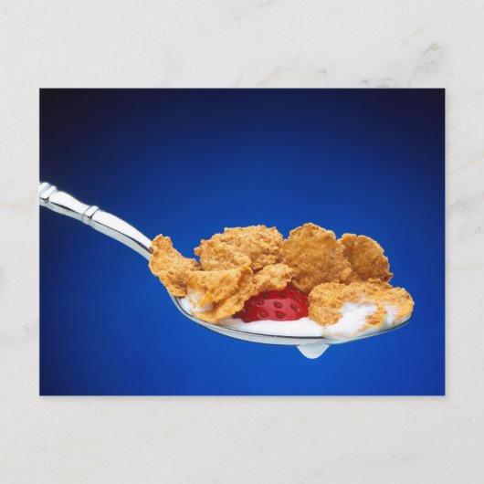 Frühstück Postkarte (Vorderseite)