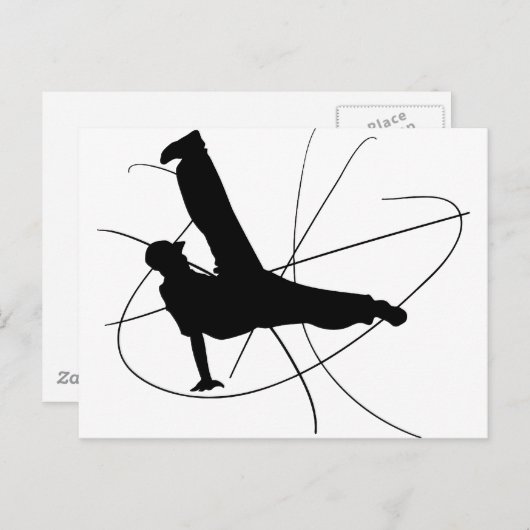 Frühstück Postkarte (Vorne/Hinten)