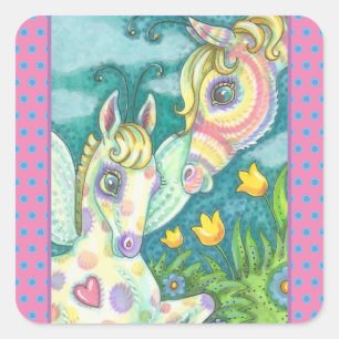 FRÜHSTÜCK, RAINBOW BABY PORSE, FAIRE STICKER
