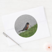 Frühstück Runder Aufkleber (Umschlag)