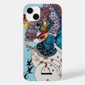 FRÜHSTÜCK / SCHNELLKOSTEN-DESIGNER-MONOGRAMM Case-Mate iPhone HÜLLE (Rückseite)