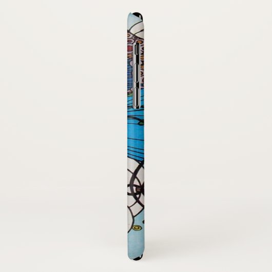 FRÜHSTÜCK / SCHNELLKOSTEN-DESIGNER-MONOGRAMM Case-Mate iPhone HÜLLE (Hinten/Links)