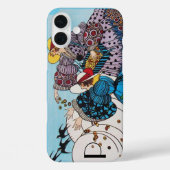 FRÜHSTÜCK / SCHNELLKOSTEN-DESIGNER-MONOGRAMM Case-Mate iPhone HÜLLE (Rückseite)