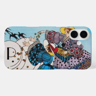 FRÜHSTÜCK / SCHNELLKOSTEN-DESIGNER-MONOGRAMM iPhone 16 PLUS HÜLLE
