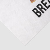 Frühstück seine Zeit für das Frühstück Seidenpapier (Detail)