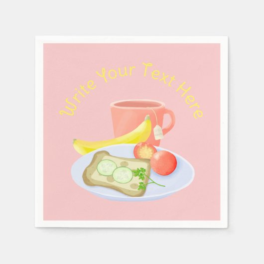 Frühstück Serviette (Vorderseite)