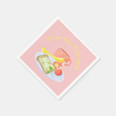 Frühstück Serviette (Ecke)