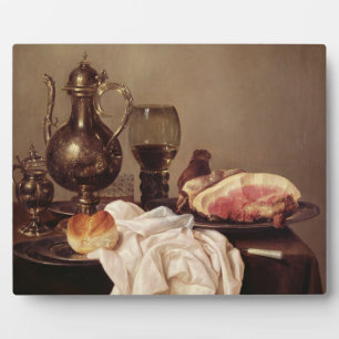 Frühstück Stillleben (Öl auf Tafel) Fotoplatte