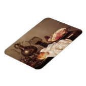 Frühstück Stillleben (Öl auf Tafel) Magnet (Linke Seite)