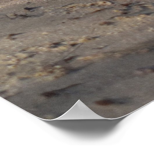 Frühstück, Strandleben Poster (Ecke)