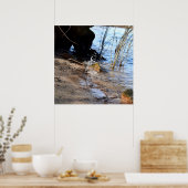 Frühstück, Strandleben Poster (Küche)