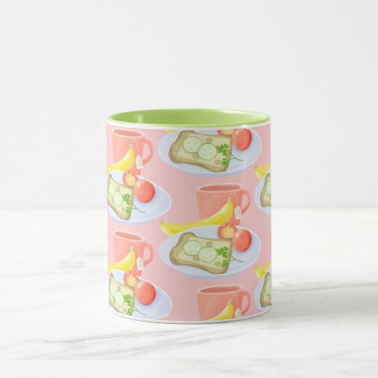 Frühstück Tasse (Zentrum)