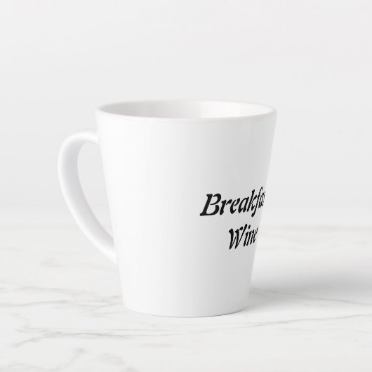 Frühstück Tasse Wein (Linke Ecke)