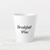 Frühstück Tasse Wein (Vorderseite)