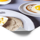 Frühstück Thema Poster (Ecke)