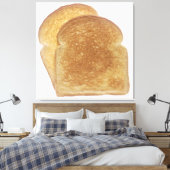 Frühstück Toast Leinwanddruck (Insitu (Schlafzimmer))
