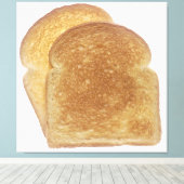 Frühstück Toast Leinwanddruck (Insitu (Holzboden))