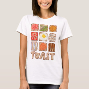 Frühstück Toast T - Shirt