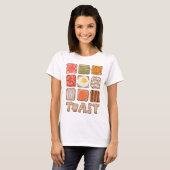 Frühstück Toast T - Shirt (Vorne ganz)