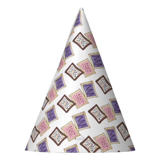 Frühstück Toaster Konditorei Junk Food Partyhütchen (Links)