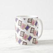 Frühstück Toaster Pastries Handgebäck Feinschmecke Kaffeetasse (VorderseiteRechts)