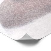 Frühstück über den Wolken Poster (Ecke)