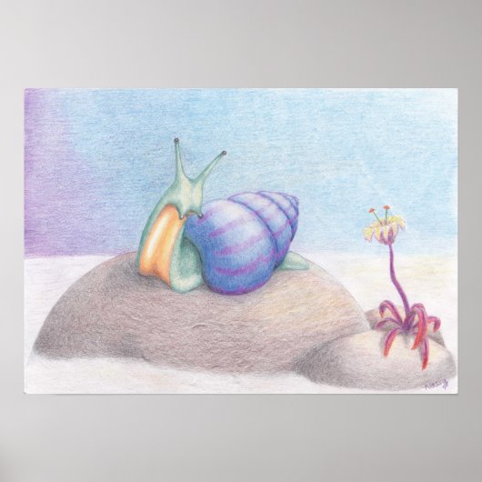 Frühstück über den Wolken Poster (Vorne)