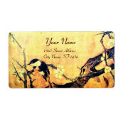 FRÜHSTÜCK UND BLUME BAUM Gelb braun (Vorne)