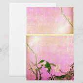 FRÜHSTÜCK UND BLUME BAUM Pink Fuchsia (Vorne/Hinten)