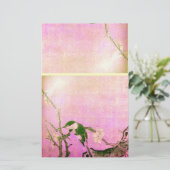 FRÜHSTÜCK UND BLUME BAUM Pink Fuchsia (Stehend Vorderseite)