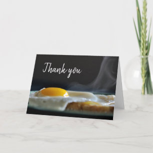 Frühstück und Gesellschaft Dankeskarte