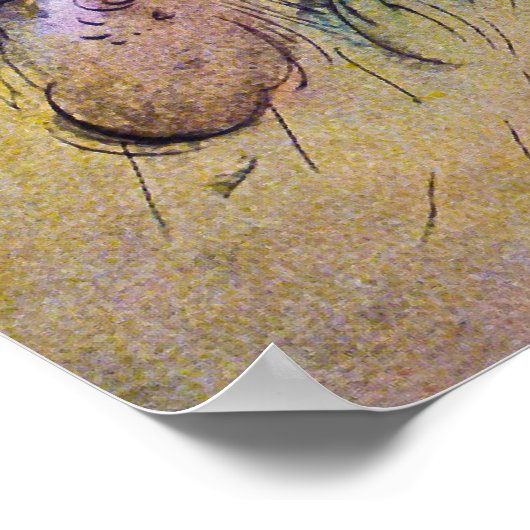 Frühstück unter der Birch - Carl Larsson Print Poster (Ecke)