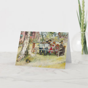 Frühstück unter der großen Birke durch Carl Karte