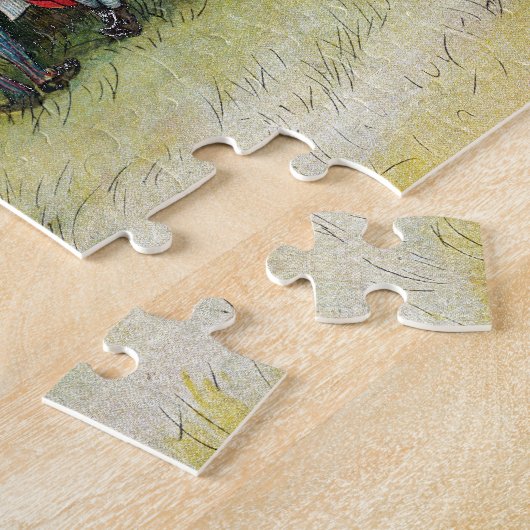 Frühstück unter der großen Birke durch Carl Puzzle (Seite)