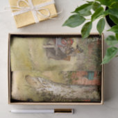 Frühstück unter der großen Birke von Carl Larsson Seidenpapier (Geschenk)