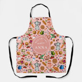 Frühstück von [Name] - Custom Kitchen Design Schürze (Vorderseite)